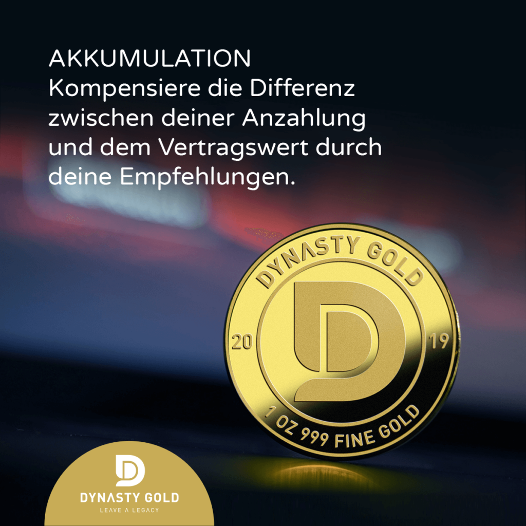 Akkumulationsplan von Dynasty Gold
